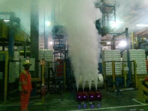 QAPCO Office and Warehouses and attending for QCDD Inspection.