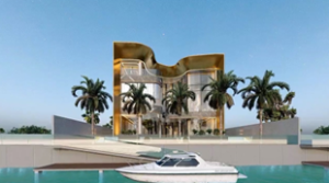 Proposed Villa (B+G+MEZ+PH) at Gewan Island Waterfront